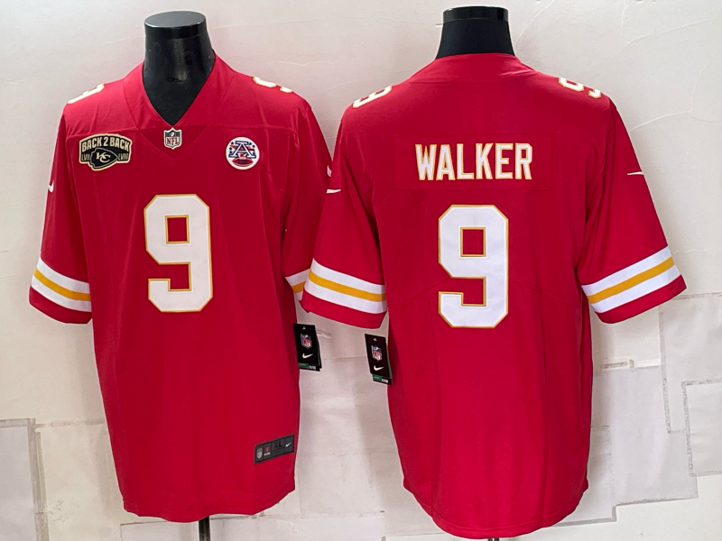 Men 2026 Kansas City Chiefs #9 Walker red Nike Limited NFL Jersey 092802->kansas city chiefs->NFL Jersey
